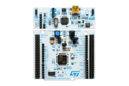 NUCLEO-F446RE - STM32 Nucleo-64 development board with STM32F446RE MCU,  supports Arduino and ST morpho connectivity - STMicroelectronics