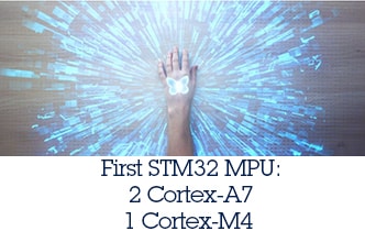 First STM32 MPU: 2 Cortex-A7 and 1 Cortex-M4 Makes 3 Reasons to Jump On Board
