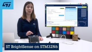 Getting started with ST BrightSense on STM32N6