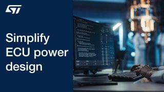 Simplify ECU power design with ST automotive PMICs and SBCs
