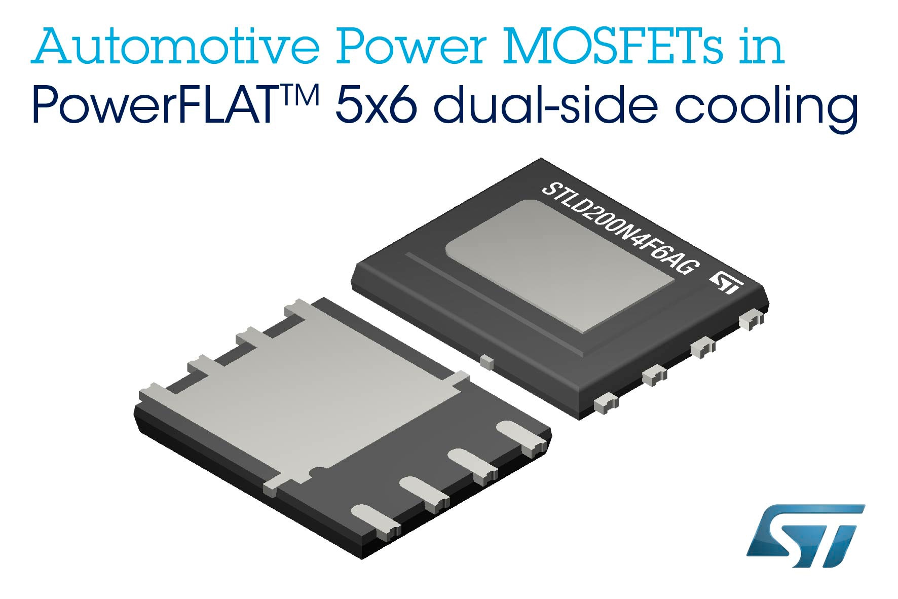 STMicroelectronics Introduces Automotive Power MOSFETs in Tiny 5x6mm