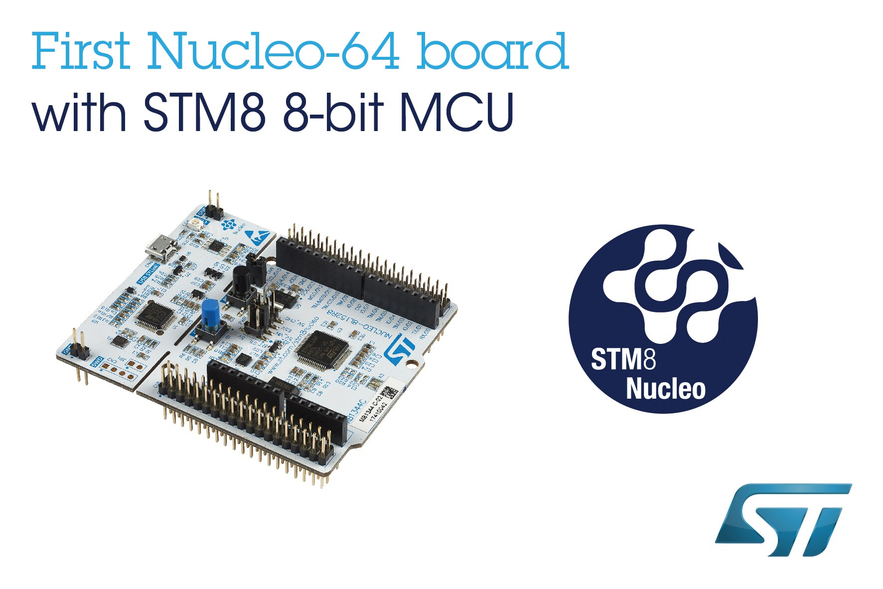 Stマイクロエレクトロニクス Stm8ファミリのオープンソース ハードウェア開発環境であるstm8 Nucleo