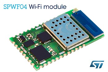 Cloud-Compatible Wi-Fi Module from STMicroelectronics Simplifies and Secures IoT and M2M Applications