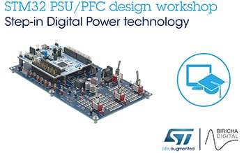 STMicroelectronics and Biricha Digital Power Cooperate to Implement Digital Power Supplies on STM32 MCUs