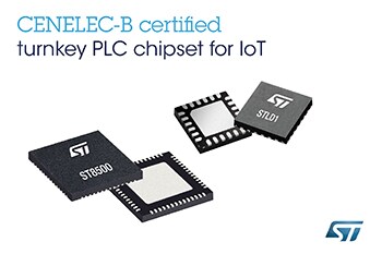 STMicroelectronics Extends Best-In-Class Powerline-Communication Chipset into Non-Utility Applications and Emerging Protocol Standards
