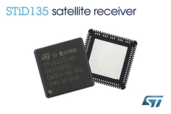 STMicroelectronics Announces Volume Production of Industry-Unique Satellite Demodulator with Lead Customer Newtec