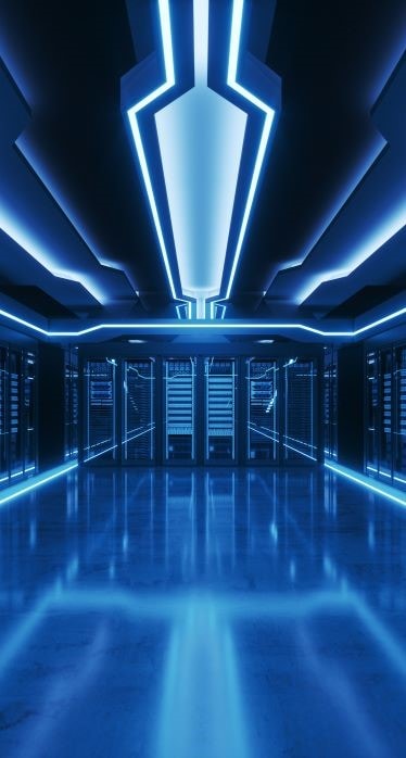 server room cloud ai