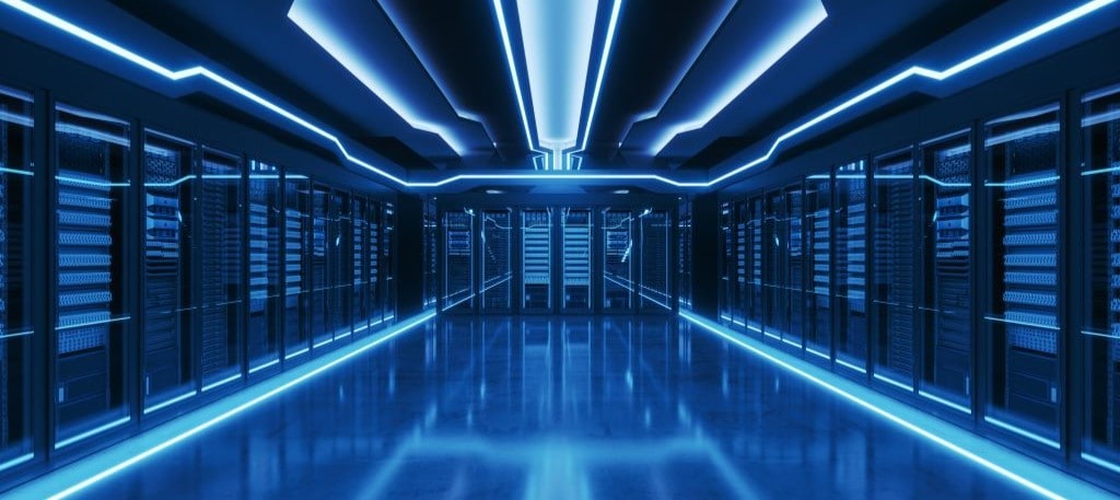 server room cloud ai