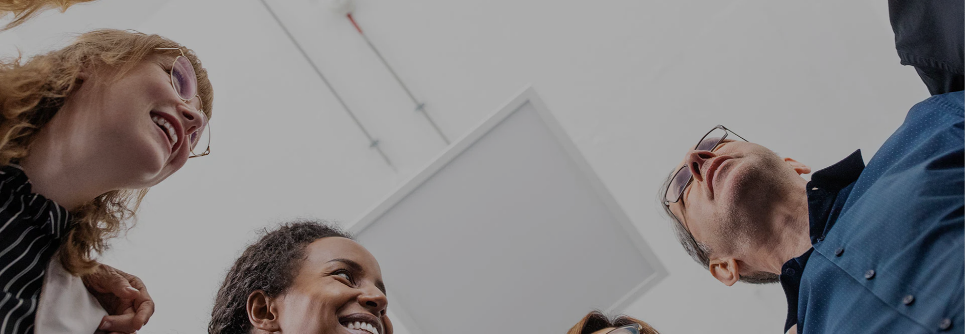 team meeting in workspace