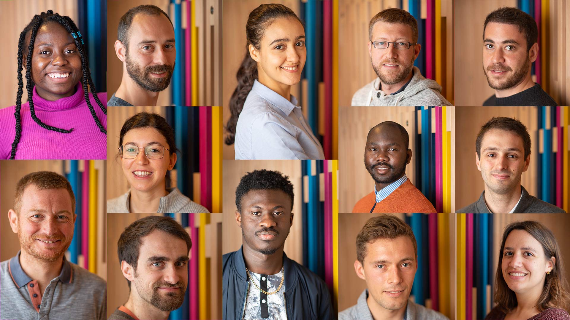 diversity mosaic people portraits