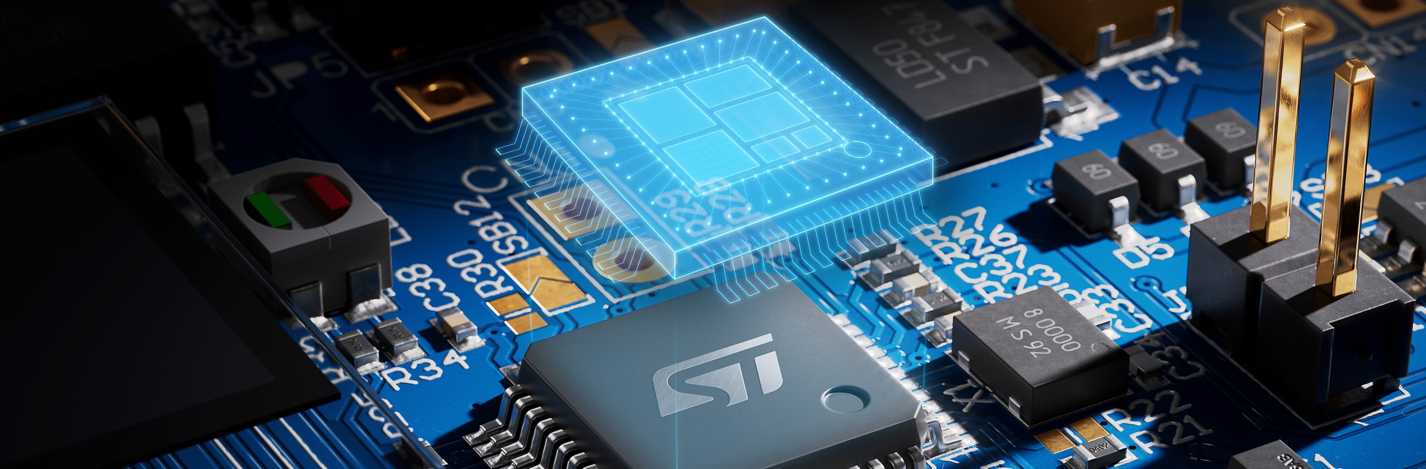 abstract chip graphics