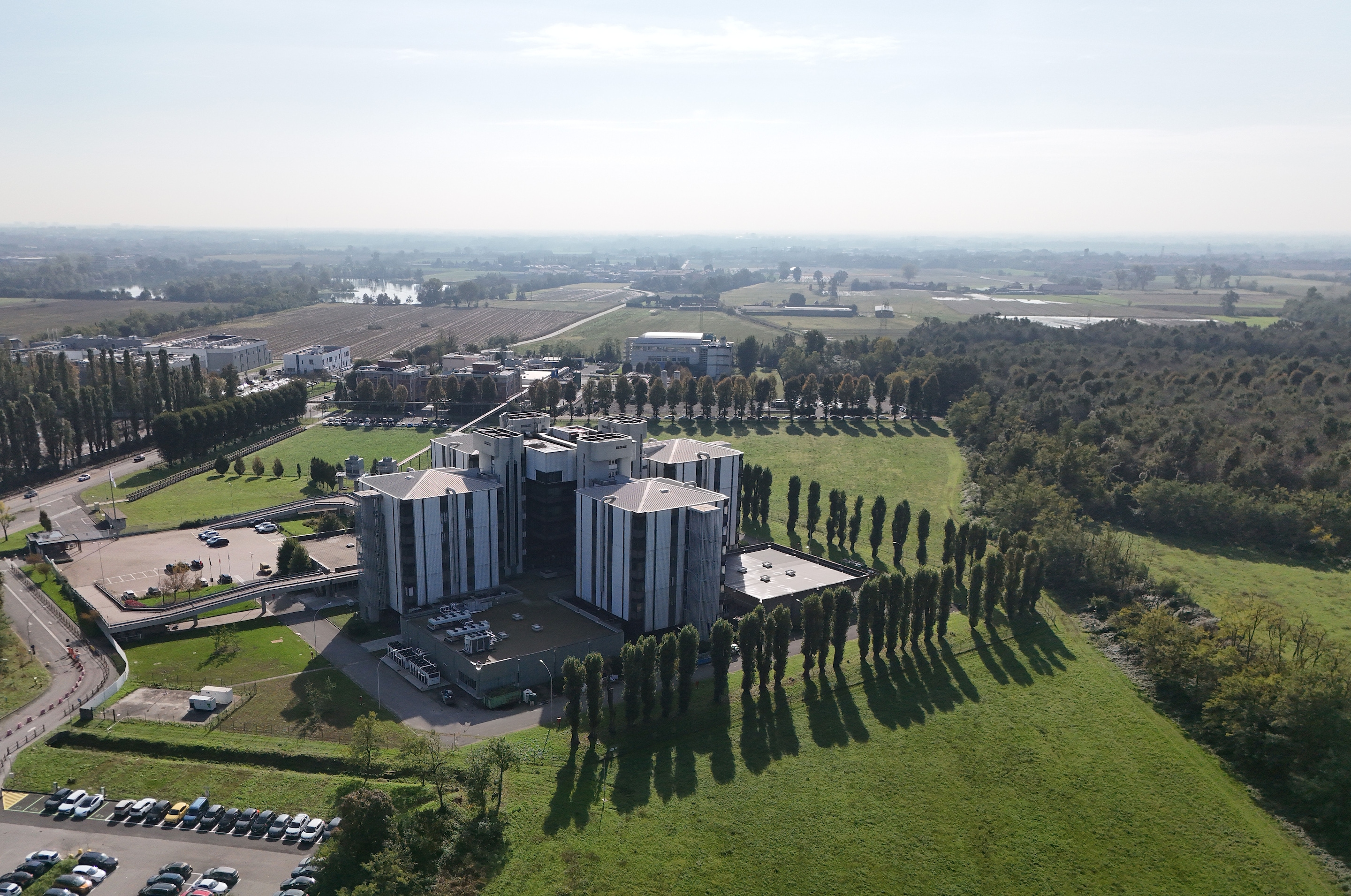 Arial view of ST Castelletto site