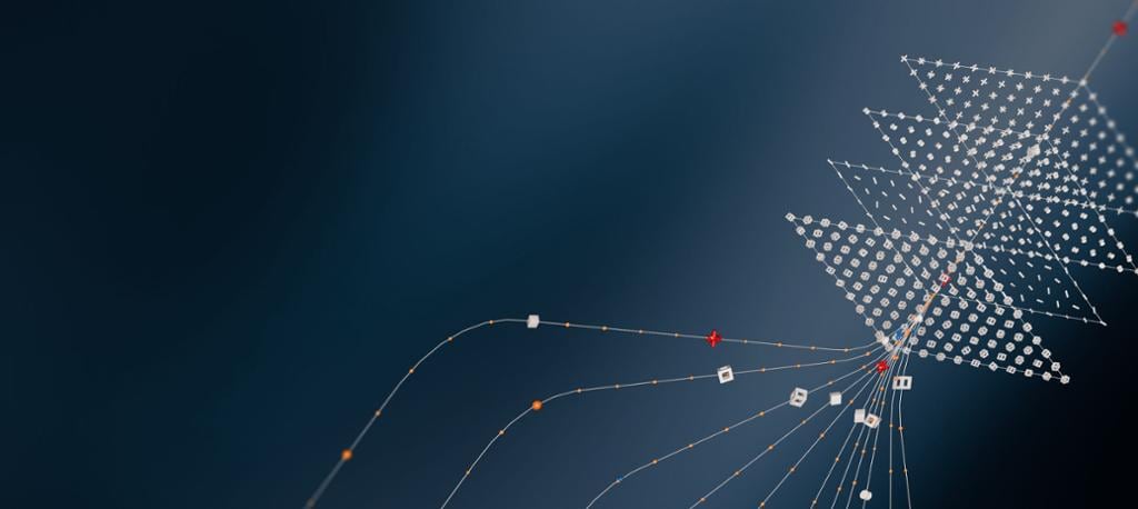 abstract network graphics