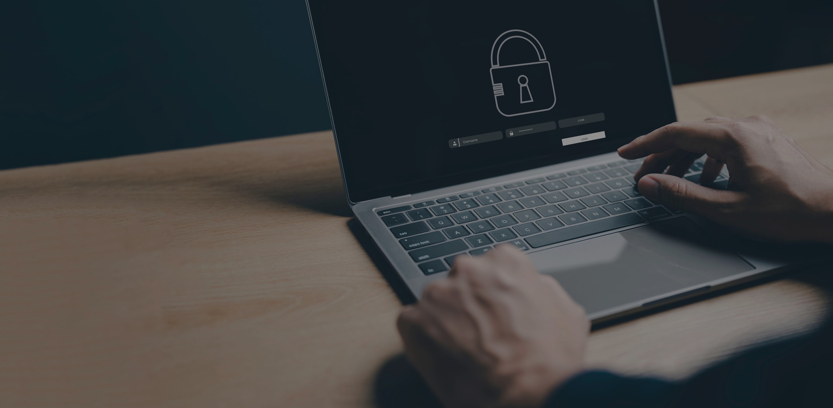 getting started on laptop login screen
