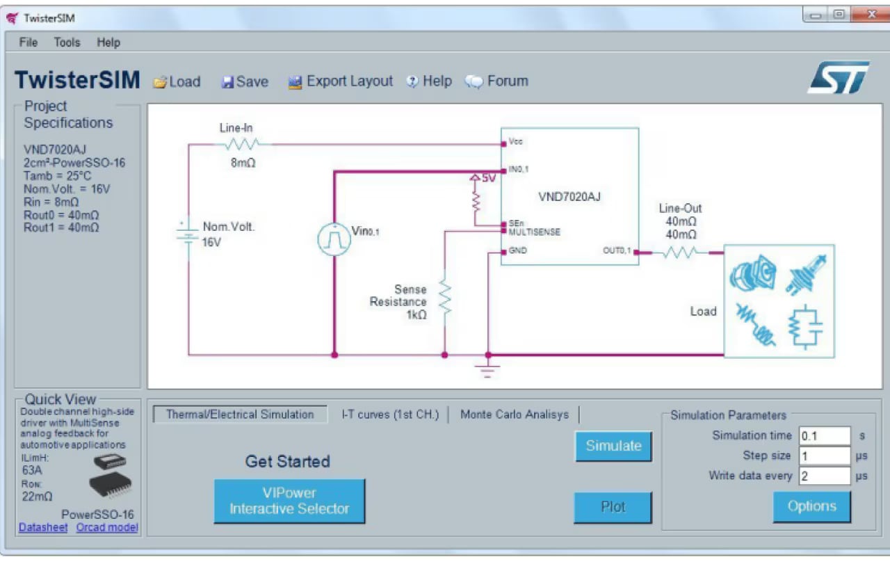 TwisterSim ViPower Simulator