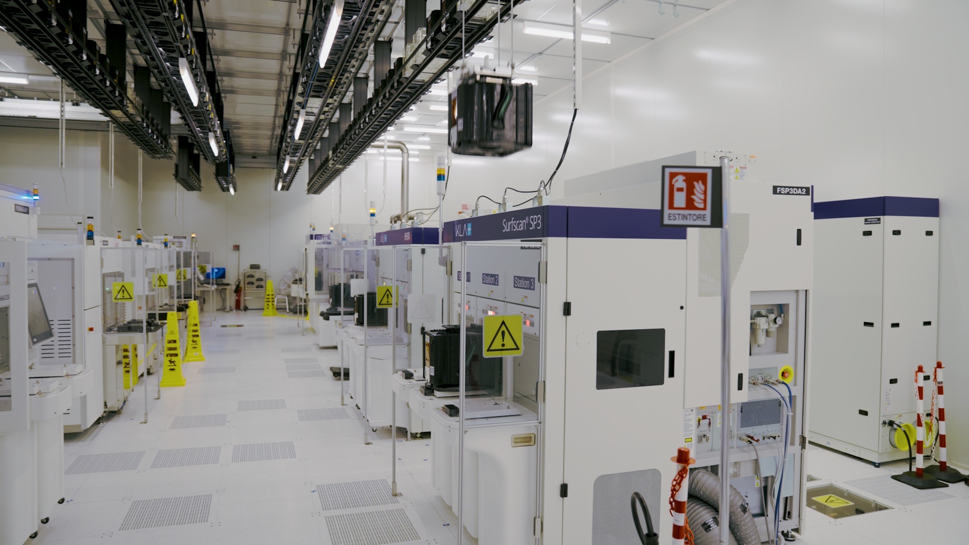 キルコップ工場の自動化ロボット