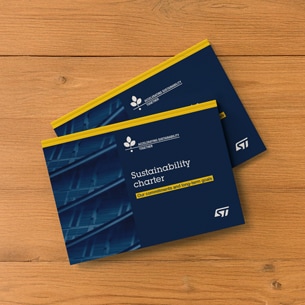 STサステナビリティ･レポートの表紙