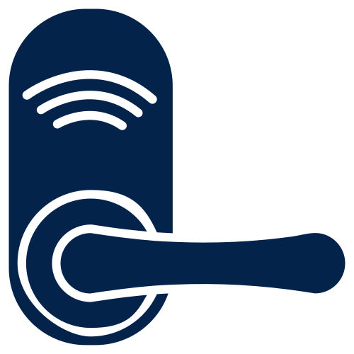 Icon of an electric car connected to a charging station 