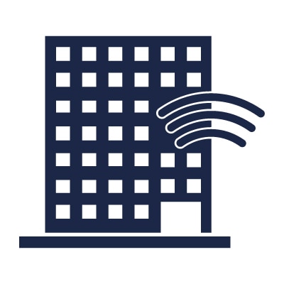 Icon of an electronic device with multiple ports on the front 