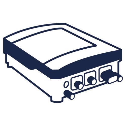 ハートの中央の稲妻