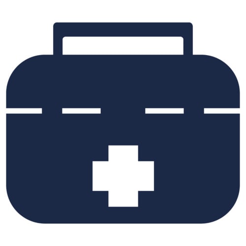 Icon of a medical first aid kit