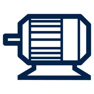 Icon of an electric motor