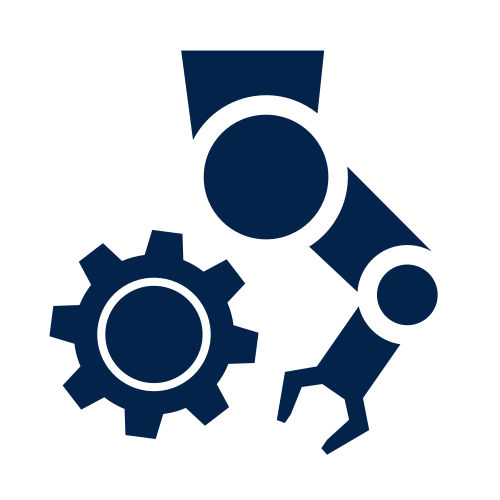 Icon of a light bulb emitting wireless signals