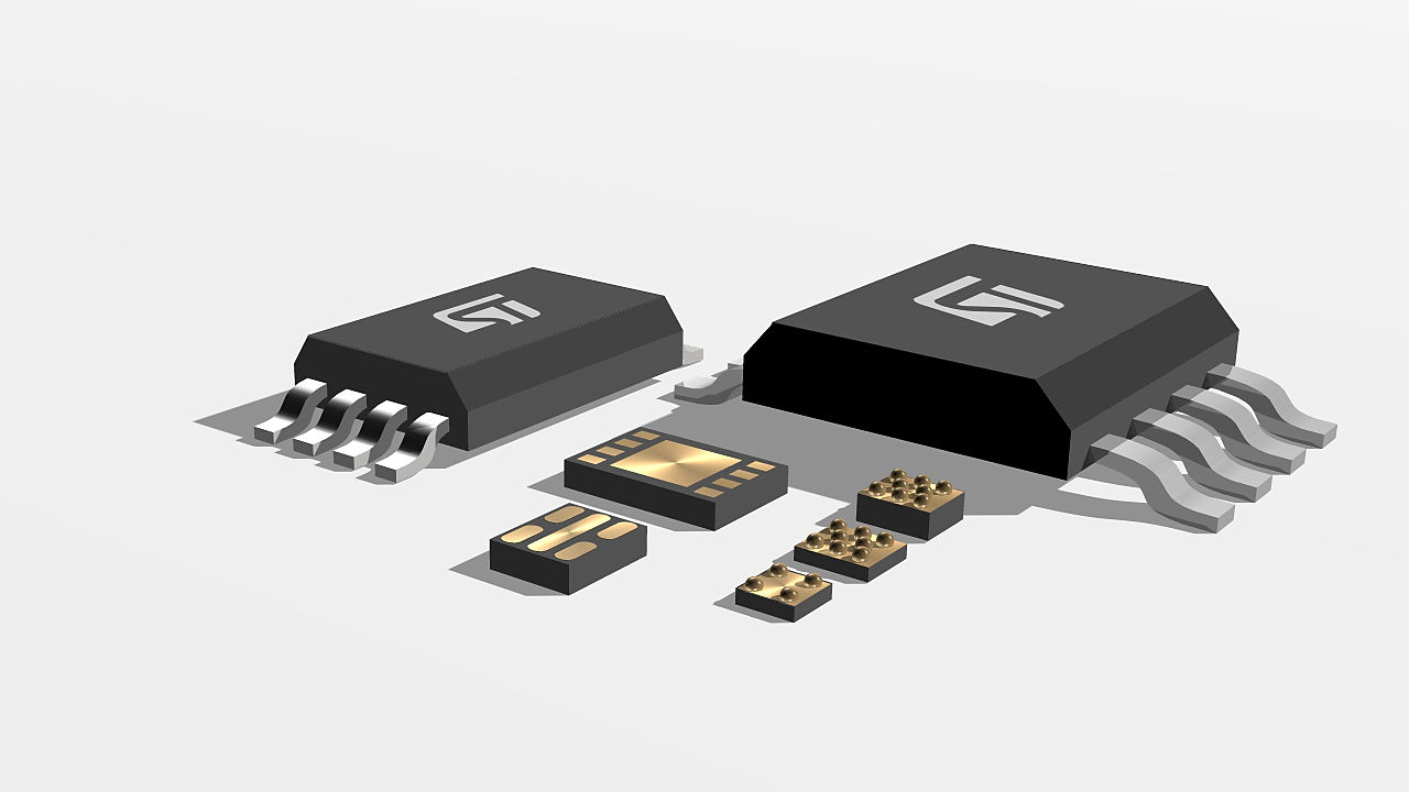 Various ST EEPROM memory chips and packages displayed with ST EEPROM logo above.
