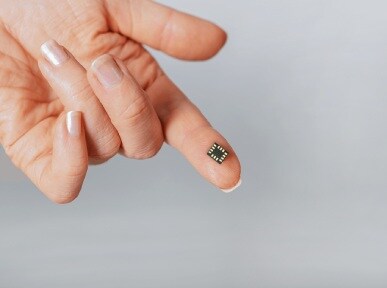 MEMS miniaturization on fingertip