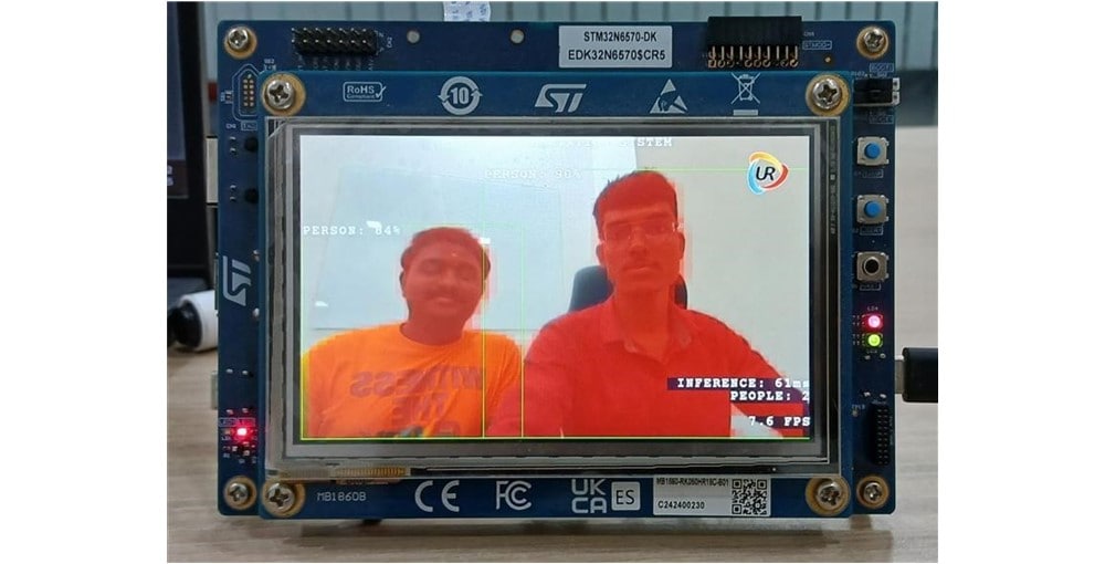Image segmentation on STM32N6