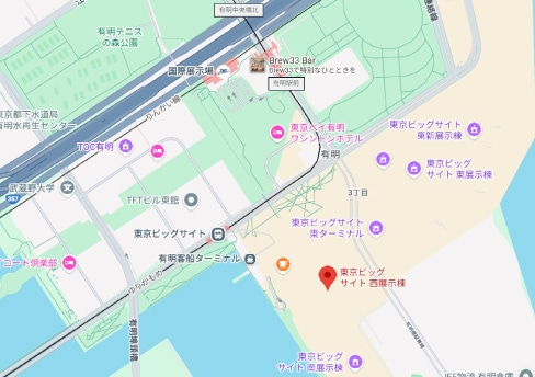 東京都江東区有明3丁目11-1