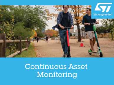 In sensor data processing enables low power continuous asset monitoring