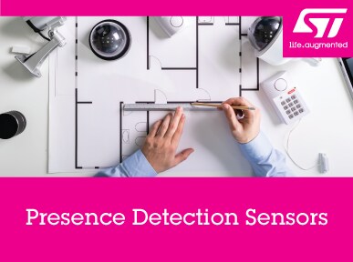 ST Presence Detection Technologies: TMOS (Thermal MOS) and ToF (Time-of-Flight)
