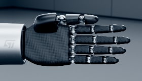 Robot hand rendering