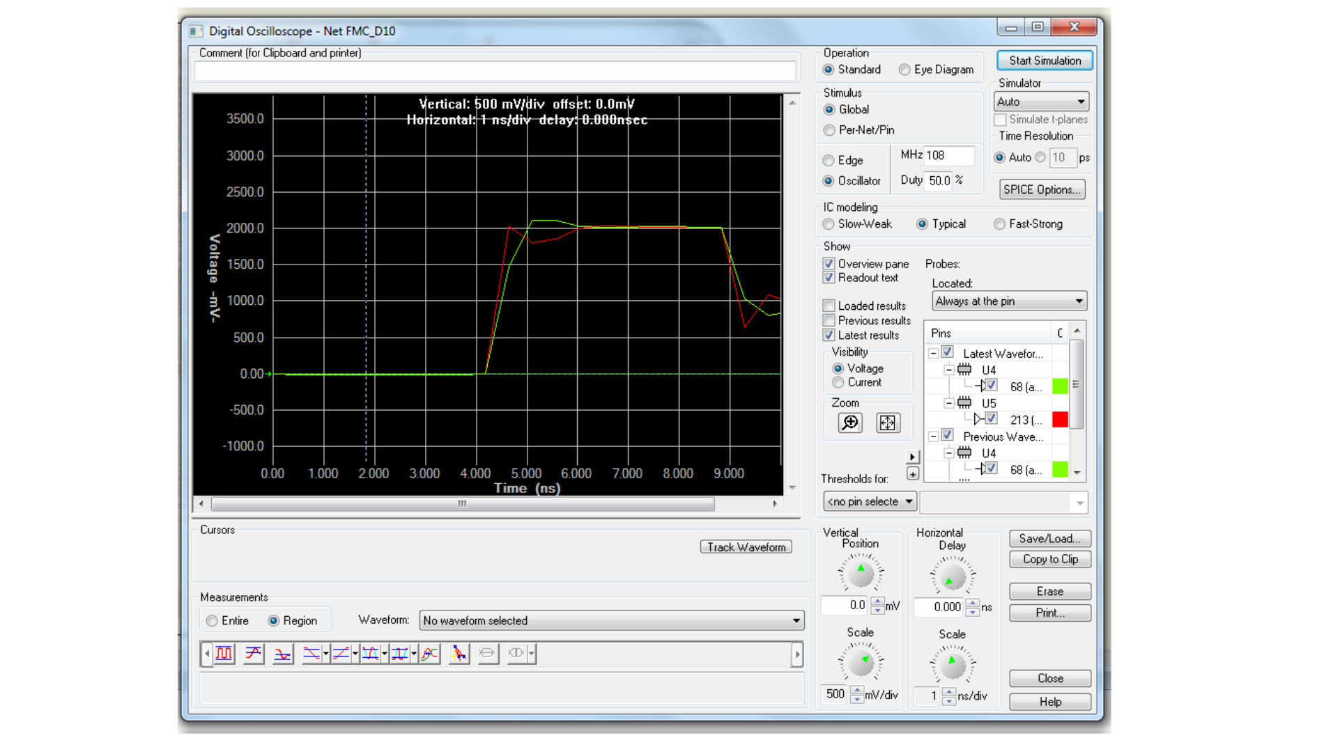 Application example with HyperLynx simulator | AN4803