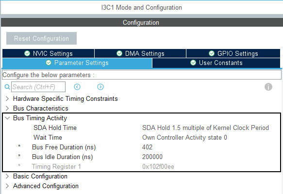 Examples of I3C communications with an… | AN5879